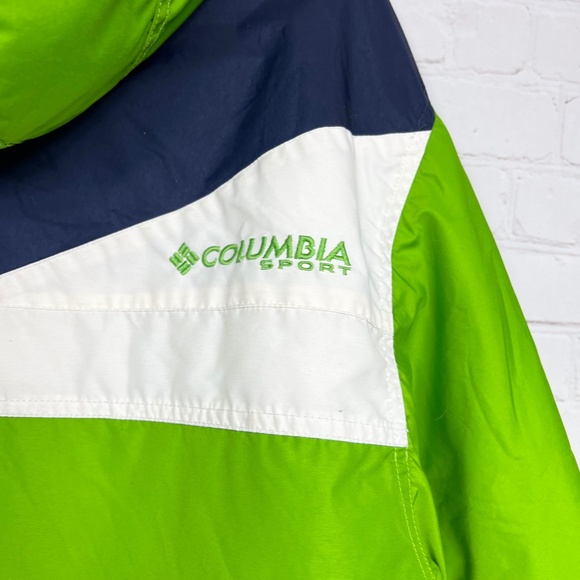 🚫SOLD! •💚VINTAGE 80s-90s |•COLUMBIA•| Fully Lined Kanga Pocket Jacket💚 - Picture 4 of 16